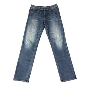 Express Jeans Mens‎ 32x36 Classic Boot Cut Stretch Dark Blue Wash Vintage Y2K